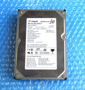 Seagate 3.5インチ IDE HDD ST380021A 80GB 動作確認済