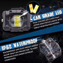 防水 LEDバイクライト 3インチLED フラッシャーバーライト 3000k 6000k 12v 24v トラック SUV 4x4 ボート 1個_画像5