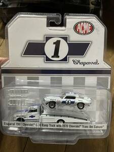 Chaparral 1967 Chevrolet C-30 Ramp Truck 1970 Trans Am Camaro acme greenlight シボレー カマロ トランザム グリーンライト