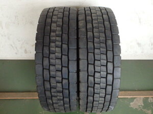 L16097-ダンロップ SP680 215/70R17.5 123/121J 中古 8分山 2本セット オールシーズンタイヤ