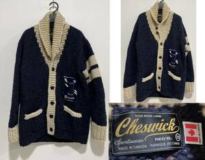 カナダ製 Cheswick チェスウィック 東洋エンタープライズ　アウター サイズ38 ★ sz58 カウチンニット カジュアル 古着 アメカジ