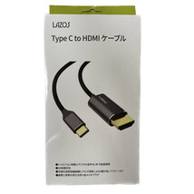 Type-C to HDMI オス ケーブル 変換ケーブル 1.8m Lazos L-CTH2/9739/送料無料メール便_画像3