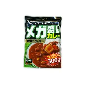 レトルトカレー メガ盛り 中辛 300gｘ１食 ハチ食品/送料無料