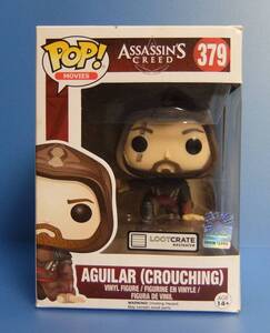 新品 FUNKO POP ASSASSIN'S CREED 379 AGUILAR(CROUCHING)　アサシンクリード