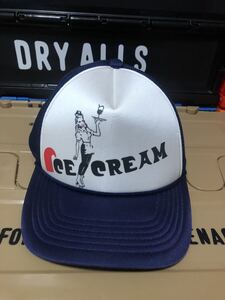 BILLIONAIRE BOYS CLUB OG VINTAGE TRUCKER ICECREAM GIRLS HAT メッシュキャップ PHARRELL ICE CREAM A BATHING APE