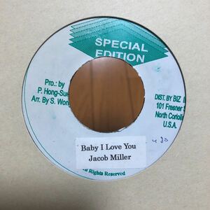 Jacob Miller / Baby I Love You 7inch EP