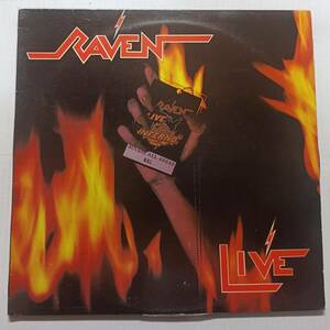 即決 RAVEN Live At The Inferno　UK 2LP YA