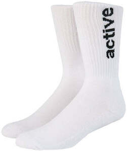 Active Ride Shop Logo Socks White ソックス 