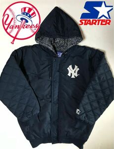 YANKEES ヤンキース スタジャン ジャケット STARTER スターター 90s メジャーリーグ MLB ビンテージ