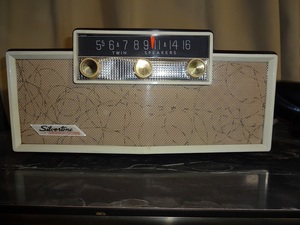 50s Silverstone transistor radio Vintage rockabilly ③