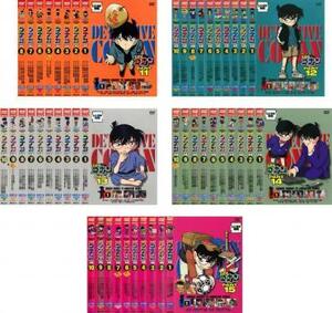  Detective Conan all 48 sheets PART11,12,13,14,15 rental all volume set used DVD