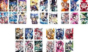 戦姫絶唱シンフォギア 全30枚 全6巻 + G 全6巻 + GX 全6巻 + AXZ 全6巻 + XV 全6巻 レンタル落ち 全巻セット 中古 DVD