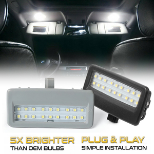 BMW LED ルーフ サンバイザー ミラー ランプ 読書灯 2個 F10 F01 750Li 760Li F07 F06 F11 F02 F03 F04 F12 F13 F18 ドレスアップ カスタム