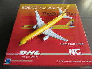 NG Model 1/400 Boeing757-200PCF G-DHKK DHL 「James May」 The Grand Tour HAIR FORCE ONE