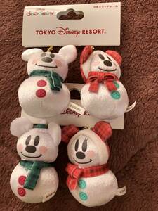 TDR Disney resort snow snow эмблема очарование Mickey minnie снег ...2 комплект 