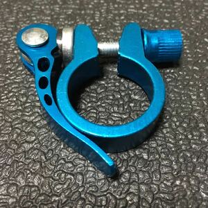 prompt decision * new goods * special price! bicycle aluminium QR sheet clamp φ28.6mm for light blue 