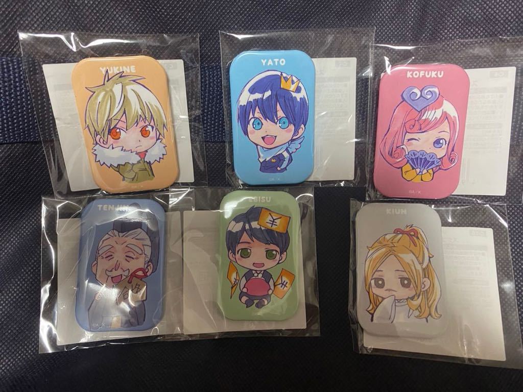 ☆大人気商品☆ ノラガミ アニカフェ 【2022年製 缶バッジ 夜ト 心晴缶