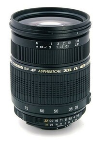 TAMRON 大口径ズームレンズ SP AF28-75mm F2.8 XR Di キヤノン用 フルサイ