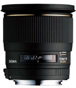 SIGMA 単焦点広角レンズ 24mm F1.8 EX DG ASPHERICAL MACRO ニコン用 フル