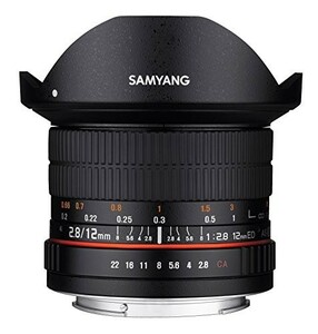 SAMYANG 単焦点魚眼レンズ 12mm F2.8 フィッシュアイ マイクロフォーサーズ