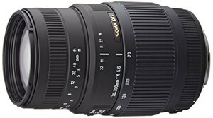 SIGMA 望遠ズームレンズ 70-300mm F4-5.6 DG MACRO キヤノン用 フルサイズ