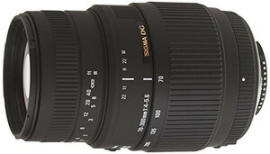 SIGMA 望遠ズームレンズ 70-300mm F4-5.6 DG MACRO ニコン用 フルサイズ対