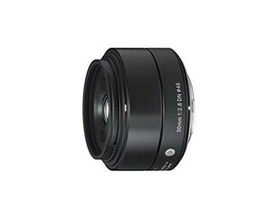 SIGMA single burnt point lens Art 30mm F2.8 DN black micro four sa-z for mi