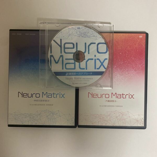 24時間内発送!整体DVD【Neuro Matrix】神経回路修復法 内臓調整法 荒蒔聡★整骨 手技DVD 治療院マーケティング研究所 ニューロマトリックス