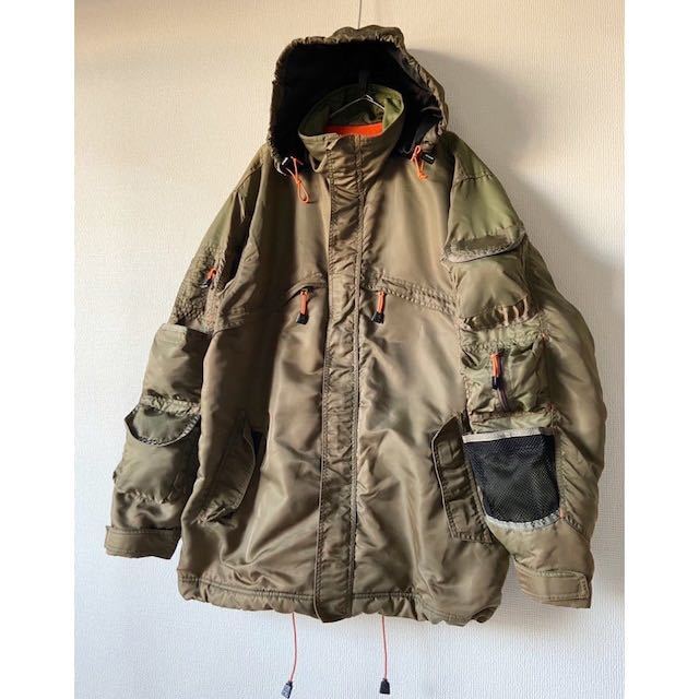 vintage ヴィンテージ ビンテージ 90s 00s イギリス製 maharishi 緑 青