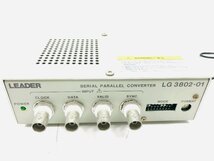 ★LEADER　LG 3802-01 SERIAL　PARALLEL　CONVERTER_画像1