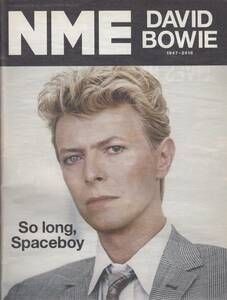 NME DAVID BOWIE デヴィッド・ボウイ追悼特集◆規格番号■◆送料無料■即決●交渉有