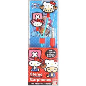  Hello Kitty × One-piece stereo earphone vivid type 