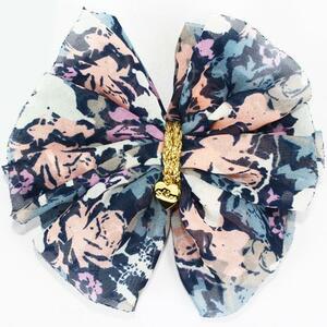  Disney ribbon hairpin Alice navy 