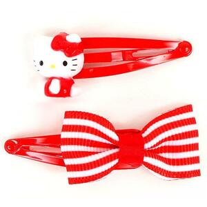  Hello Kitty hair tweezers red hair clip Sanrio sanrio