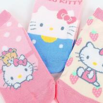 ハローキティ キッズソックス 靴下 3足セット 8-10cm ドット 可愛い サンリオ sanrio_画像4