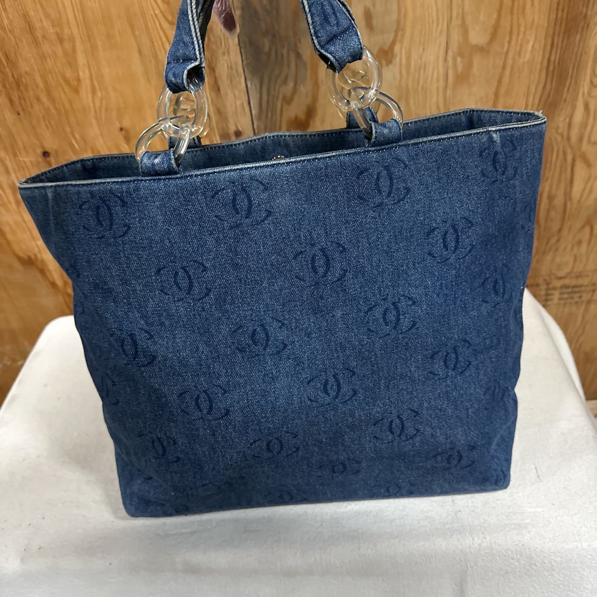 即納特典付き シャネル CHANEL トートバッグ パリビアリッツPM A34208