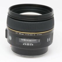 MINOLTA ミノルタ AF 85mm F1.4 レンズ （質屋 藤千商店）_画像2