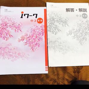 iワーク 中3国語&解答・解説