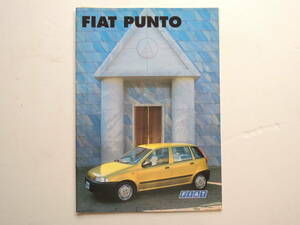 [ catalog only ] Fiat Punto first generation cabrio publication 1997 year thickness .22P catalog Japanese edition Tanikawa Shuntaro * with price list .