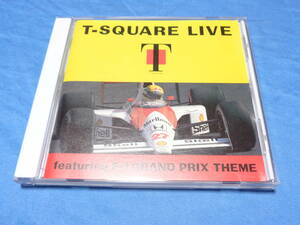 ザ・スクェア　CD　T-SQUARE LIVE featuring F-1 GRAND PRIX THEME　THE SQUARE　T-SQUARE　T-スクェア