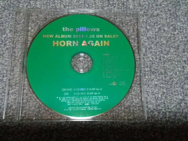 the pillows　HORN AGAIN　非売品　デモ用CD