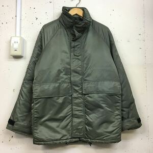 GOLDEN FLEECE SPIEWAK MA1 cloth ECWCS TYPE military nylon jacket size 38 USA made green 
