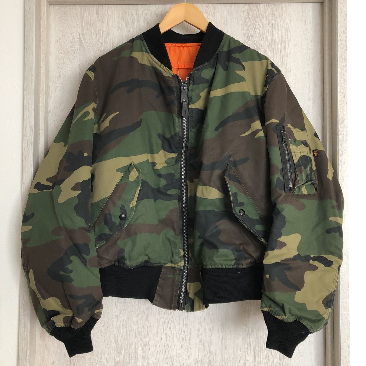 ALPHA INDUSTRIES PARKA 迷彩服 Lサイズ P02-29-