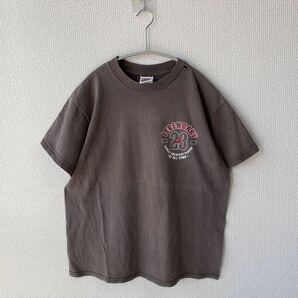 90s USA製 NIKE ジョーダン プリント Tシャツ ボーイズL ナイキ 銀タグ JORDANの画像1