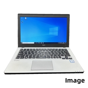 中古ノートパソコン Windows 11 Pro 64bit NEC VersaPro タイプVBシリーズ Core i3 第六世代 6100U 2.3G/メモリ4GB/SSD 120GB/12.5型ワイド