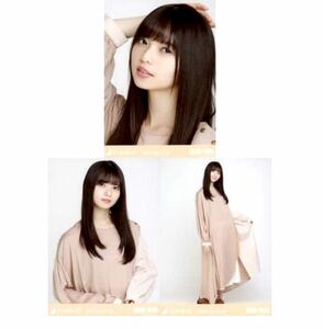 【C69】乃木坂46 公式グッズ 生写真 3枚コンプ　ヨリチュウヒキ　齋藤飛鳥　ラテ色　乃木坂46 2020.April-IV