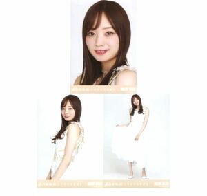 【40179】乃木坂46 公式グッズ 生写真 3枚コンプ　ヨリチュウヒキ　梅澤美波　乃木坂46 しあわせの保護色