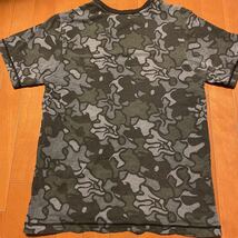 代官山Styles adidas アディダス　半袖Tシャツ リバーシブル　黒　迷彩　メンズ　Lサイズ　綿100%_画像3