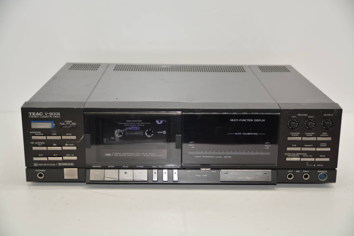 最適な価格 TEAC V-900X(ジャンク) 値下げ!!TEAC 3ヘッドカセット