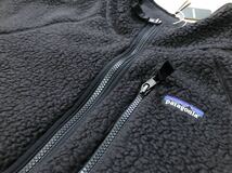 未使用 日本正規 patagonia Retro Pile Jacket XL BLK フリークスストア購入 パタゴニア レトロ パイル フリース ジャケット ブラック_画像4